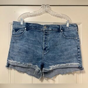 Express Blue Jean/Denim Shorts